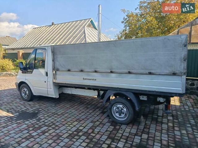 Белый Форд Транзит, объемом двигателя 2 л и пробегом 210 тыс. км за 7500 $, фото 4 на Automoto.ua