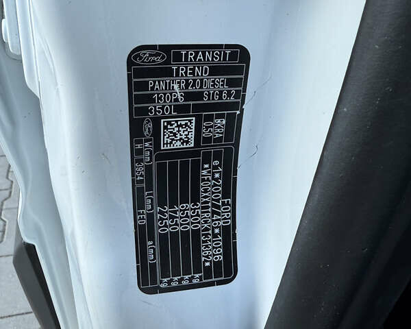 Белый Форд Транзит, объемом двигателя 0 л и пробегом 203 тыс. км за 20500 $, фото 58 на Automoto.ua