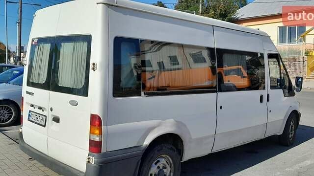 Белый Форд Транзит, объемом двигателя 2 л и пробегом 413 тыс. км за 5354 $, фото 1 на Automoto.ua