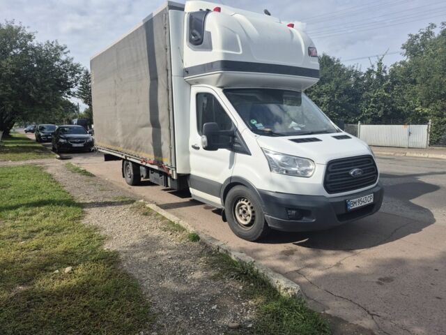 Белый Форд Транзит, объемом двигателя 2 л и пробегом 550 тыс. км за 18569 $, фото 1 на Automoto.ua