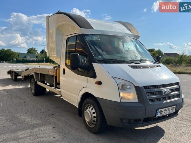 Білий Форд Транзит, об'ємом двигуна 2.2 л та пробігом 352 тис. км за 16500 $, фото 1 на Automoto.ua