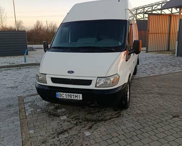 Білий Форд Транзит, об'ємом двигуна 2.4 л та пробігом 450 тис. км за 3600 $, фото 1 на Automoto.ua