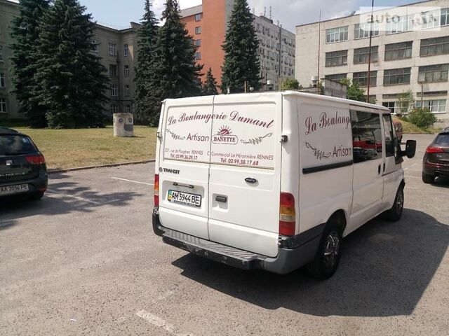 Білий Форд Транзит, об'ємом двигуна 2 л та пробігом 358 тис. км за 5800 $, фото 1 на Automoto.ua