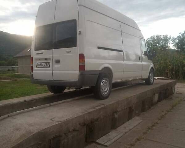 Білий Форд Транзит, об'ємом двигуна 2.4 л та пробігом 300 тис. км за 4400 $, фото 3 на Automoto.ua