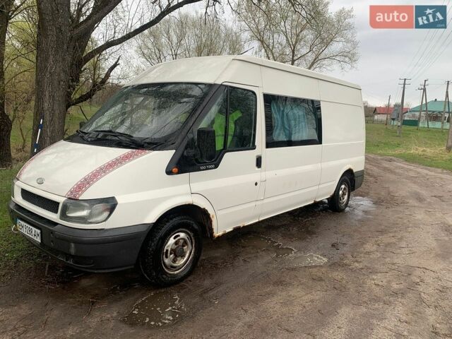 Белый Форд Транзит, объемом двигателя 2 л и пробегом 320 тыс. км за 5100 $, фото 1 на Automoto.ua