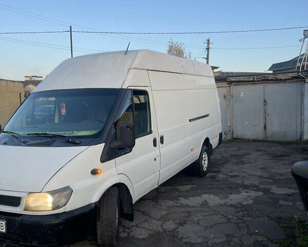 Белый Форд Транзит, объемом двигателя 2.5 л и пробегом 390 тыс. км за 5799 $, фото 1 на Automoto.ua