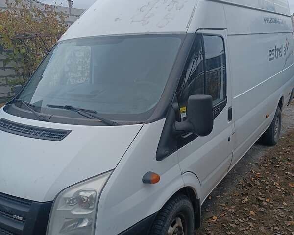 Белый Форд Транзит, объемом двигателя 2.4 л и пробегом 464 тыс. км за 7400 $, фото 2 на Automoto.ua