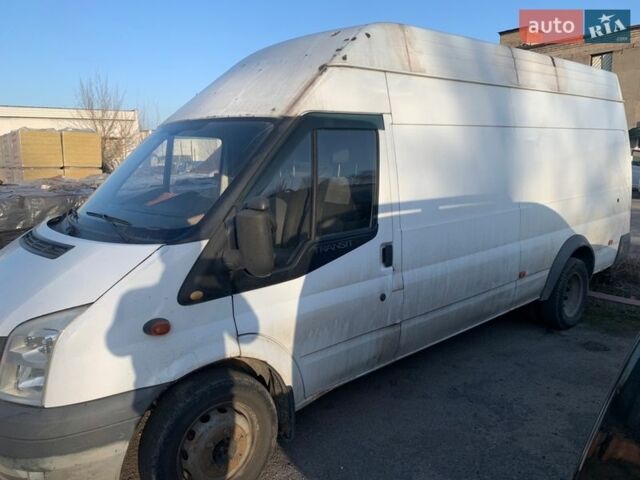 Белый Форд Транзит, объемом двигателя 2.4 л и пробегом 489 тыс. км за 7000 $, фото 1 на Automoto.ua