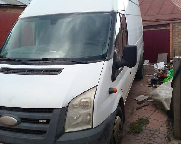 Белый Форд Транзит, объемом двигателя 2.4 л и пробегом 270 тыс. км за 8500 $, фото 7 на Automoto.ua