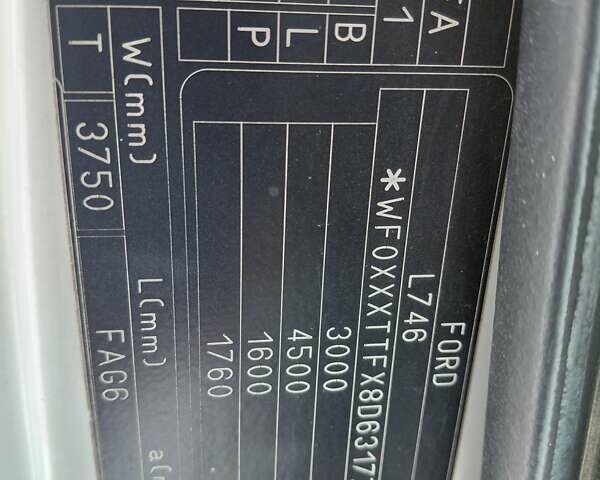 Білий Форд Транзит, об'ємом двигуна 2.2 л та пробігом 320 тис. км за 7000 $, фото 15 на Automoto.ua