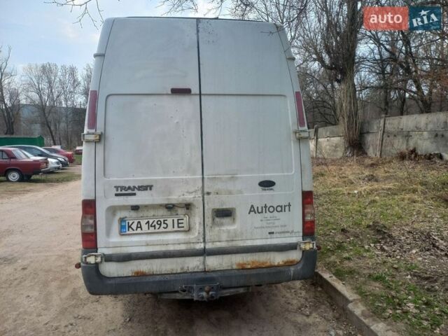 Белый Форд Транзит, объемом двигателя 2.4 л и пробегом 600 тыс. км за 6500 $, фото 1 на Automoto.ua