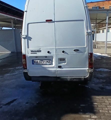 Белый Форд Транзит, объемом двигателя 2.4 л и пробегом 313 тыс. км за 8500 $, фото 3 на Automoto.ua