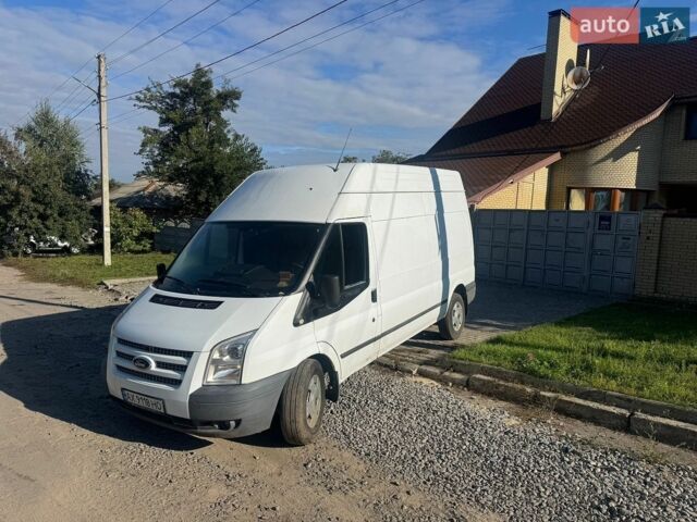 Белый Форд Транзит, объемом двигателя 2.2 л и пробегом 385 тыс. км за 7500 $, фото 1 на Automoto.ua
