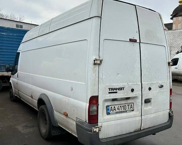 Белый Форд Транзит, объемом двигателя 2.4 л и пробегом 361 тыс. км за 6100 $, фото 6 на Automoto.ua