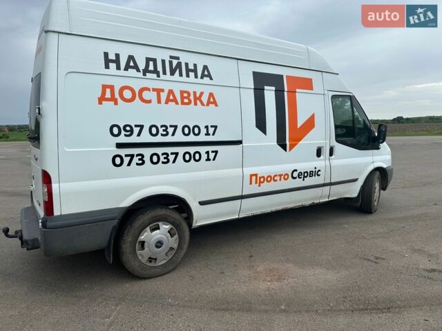 Белый Форд Транзит, объемом двигателя 2.4 л и пробегом 332 тыс. км за 9000 $, фото 4 на Automoto.ua