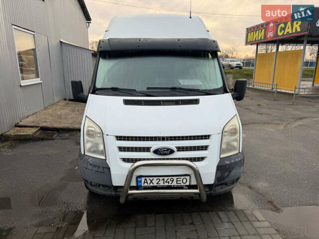 Білий Форд Транзит, об'ємом двигуна 2.2 л та пробігом 220 тис. км за 7900 $, фото 2 на Automoto.ua