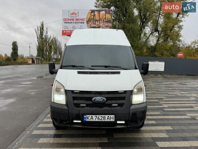 Білий Форд Транзит, об'ємом двигуна 2.2 л та пробігом 361 тис. км за 13000 $, фото 8 на Automoto.ua