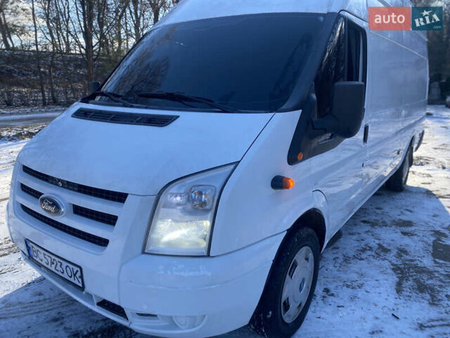 Белый Форд Транзит, объемом двигателя 2.2 л и пробегом 348 тыс. км за 10500 $, фото 1 на Automoto.ua