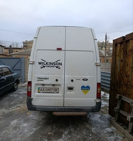 Белый Форд Транзит, объемом двигателя 2.2 л и пробегом 505 тыс. км за 4500 $, фото 1 на Automoto.ua