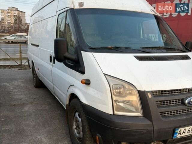 Белый Форд Транзит, объемом двигателя 2.2 л и пробегом 417 тыс. км за 9000 $, фото 2 на Automoto.ua