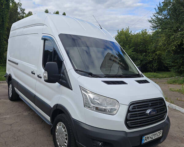 Белый Форд Транзит, объемом двигателя 2.2 л и пробегом 326 тыс. км за 13000 $, фото 6 на Automoto.ua