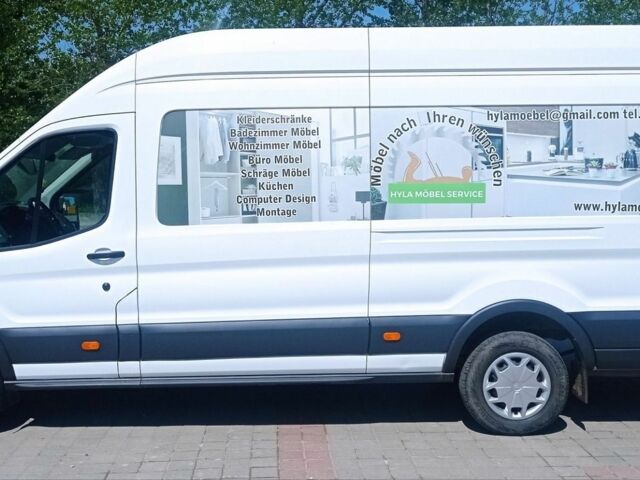 Белый Форд Транзит, объемом двигателя 2 л и пробегом 290 тыс. км за 14900 $, фото 3 на Automoto.ua