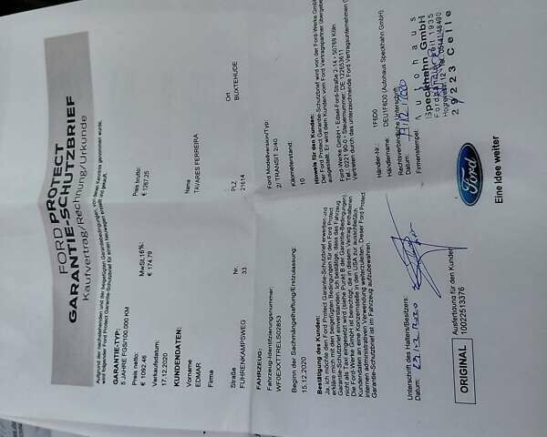 Білий Форд Транзит, об'ємом двигуна 2 л та пробігом 243 тис. км за 15600 $, фото 31 на Automoto.ua