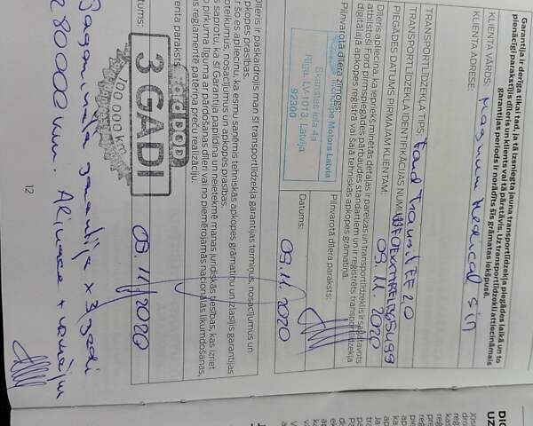 Белый Форд Транзит, объемом двигателя 2 л и пробегом 328 тыс. км за 19600 $, фото 48 на Automoto.ua