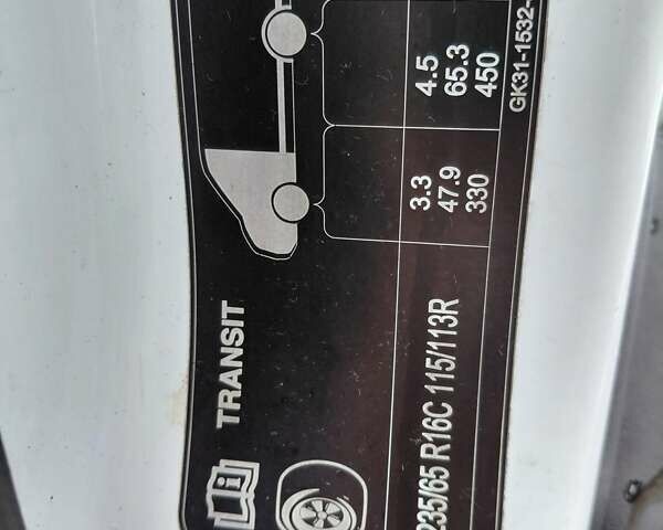 Білий Форд Транзит, об'ємом двигуна 2 л та пробігом 243 тис. км за 15600 $, фото 58 на Automoto.ua