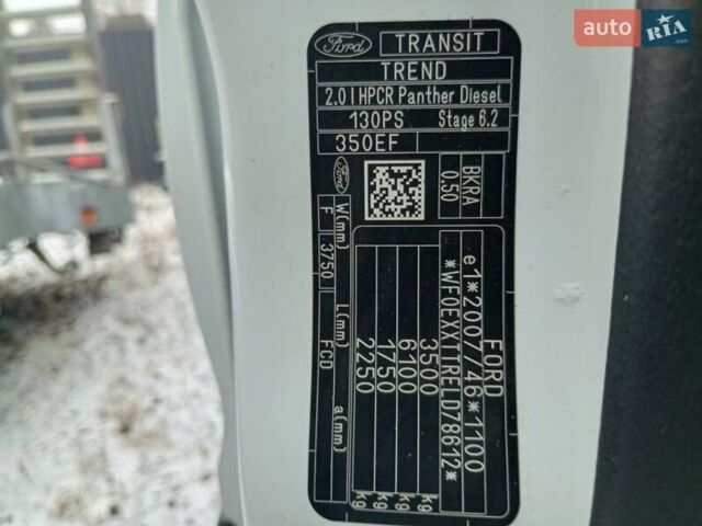 Белый Форд Транзит, объемом двигателя 2 л и пробегом 155 тыс. км за 19990 $, фото 22 на Automoto.ua