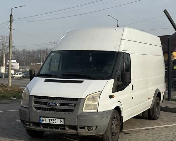 Белый Форд Транзит, объемом двигателя 2.4 л и пробегом 274 тыс. км за 6900 $, фото 5 на Automoto.ua