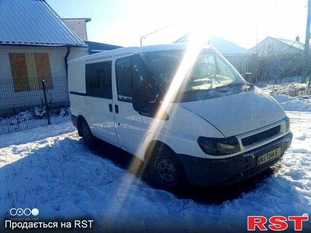 Белый Форд Транзит, объемом двигателя 2 л и пробегом 200 тыс. км за 4600 $, фото 1 на Automoto.ua