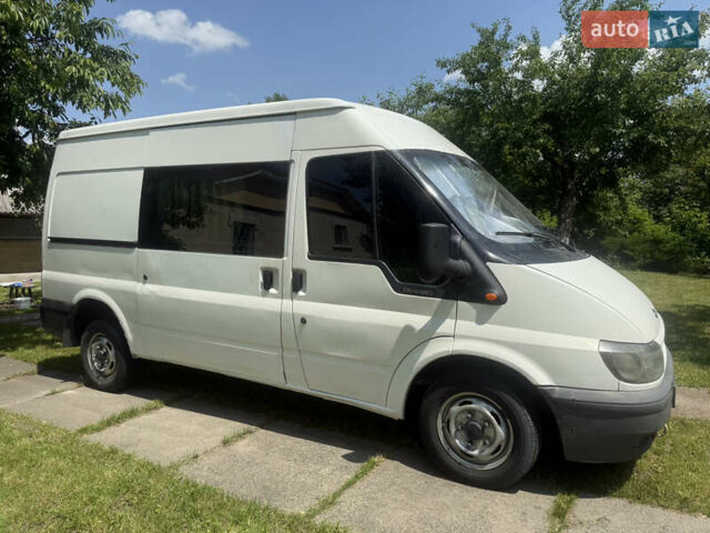 Белый Форд Транзит, объемом двигателя 2 л и пробегом 570 тыс. км за 4300 $, фото 1 на Automoto.ua
