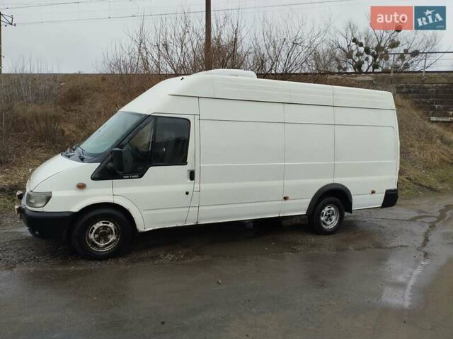 Белый Форд Транзит, объемом двигателя 2.4 л и пробегом 500 тыс. км за 5000 $, фото 1 на Automoto.ua