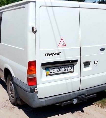Белый Форд Транзит, объемом двигателя 2 л и пробегом 290 тыс. км за 2600 $, фото 1 на Automoto.ua