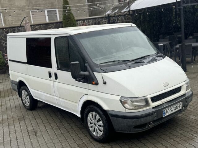 Белый Форд Транзит, объемом двигателя 2 л и пробегом 400 тыс. км за 2350 $, фото 2 на Automoto.ua