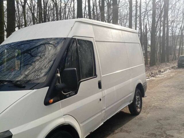 Белый Форд Транзит, объемом двигателя 2.4 л и пробегом 300 тыс. км за 5000 $, фото 1 на Automoto.ua