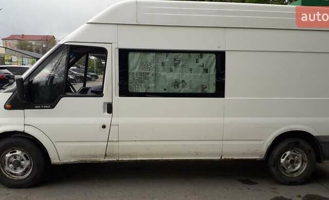 Білий Форд Транзит, об'ємом двигуна 2 л та пробігом 201 тис. км за 3500 $, фото 1 на Automoto.ua
