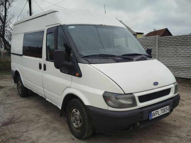 Белый Форд Транзит, объемом двигателя 2 л и пробегом 280 тыс. км за 3200 $, фото 1 на Automoto.ua