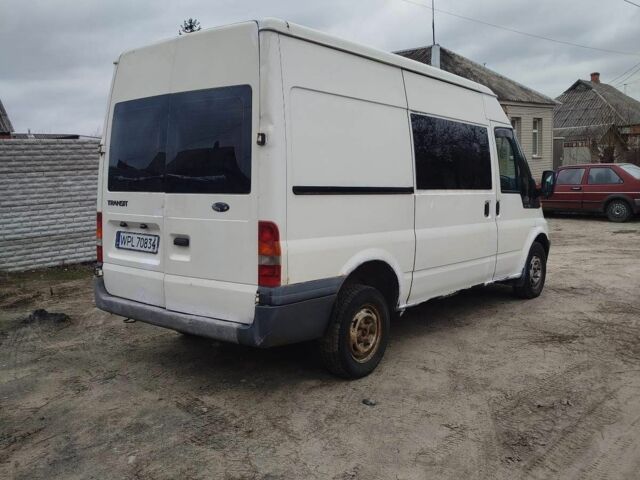 Белый Форд Транзит, объемом двигателя 2 л и пробегом 280 тыс. км за 3200 $, фото 2 на Automoto.ua