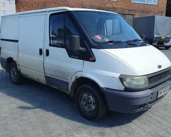 Білий Форд Транзит, об'ємом двигуна 2 л та пробігом 387 тис. км за 3700 $, фото 3 на Automoto.ua