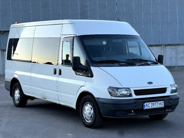 Белый Форд Транзит, объемом двигателя 2 л и пробегом 437 тыс. км за 5900 $, фото 1 на Automoto.ua