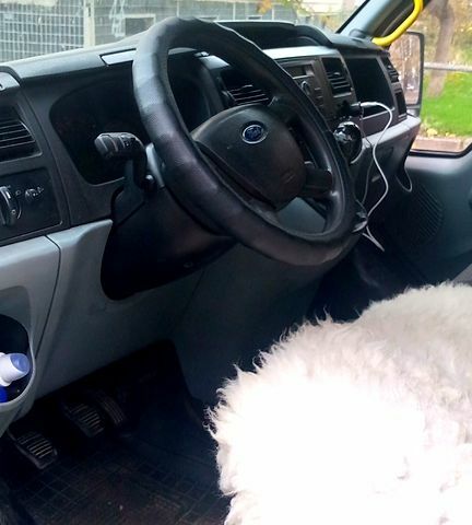 Белый Форд Транзит, объемом двигателя 2.4 л и пробегом 300 тыс. км за 7000 $, фото 5 на Automoto.ua