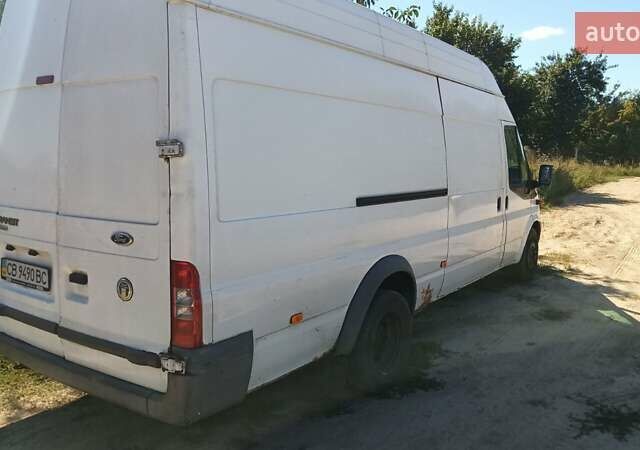 Білий Форд Транзит, об'ємом двигуна 2.4 л та пробігом 315 тис. км за 8500 $, фото 4 на Automoto.ua