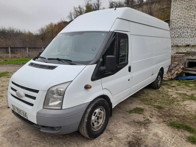 Белый Форд Транзит, объемом двигателя 2.4 л и пробегом 450 тыс. км за 6700 $, фото 1 на Automoto.ua