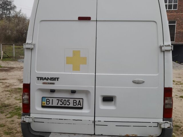 Белый Форд Транзит, объемом двигателя 2.4 л и пробегом 450 тыс. км за 6700 $, фото 2 на Automoto.ua