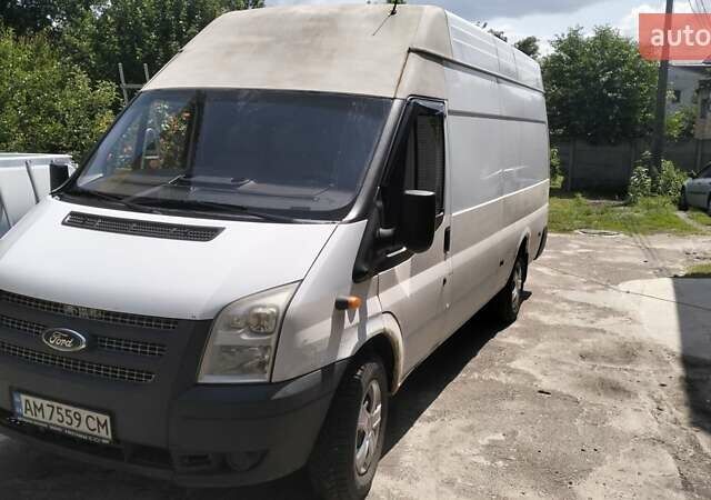 Білий Форд Транзит, об'ємом двигуна 2.2 л та пробігом 434 тис. км за 6499 $, фото 1 на Automoto.ua