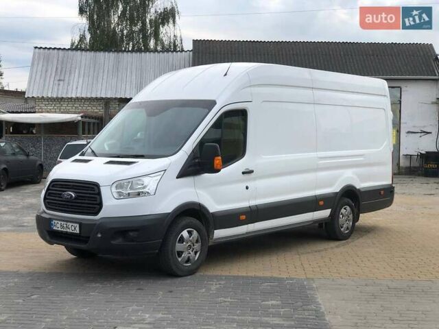 Білий Форд Транзит, об'ємом двигуна 2.2 л та пробігом 242 тис. км за 13700 $, фото 1 на Automoto.ua