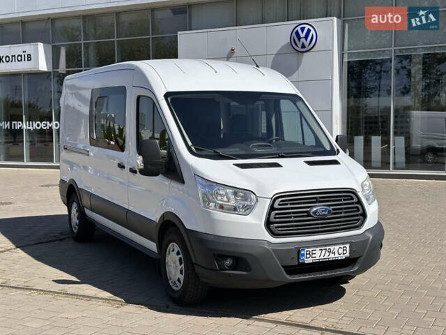 Білий Форд Транзит, об'ємом двигуна 2.2 л та пробігом 155 тис. км за 19000 $, фото 1 на Automoto.ua