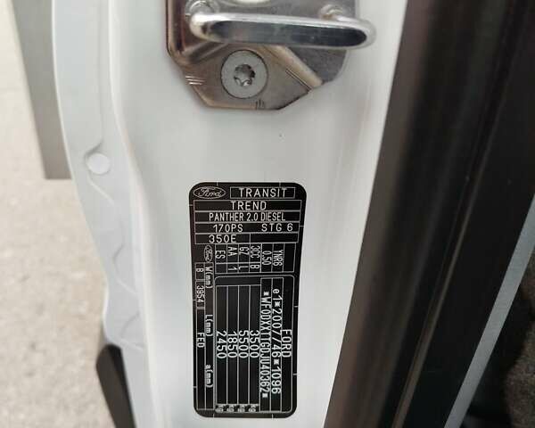 Білий Форд Транзит, об'ємом двигуна 2 л та пробігом 238 тис. км за 20300 $, фото 50 на Automoto.ua